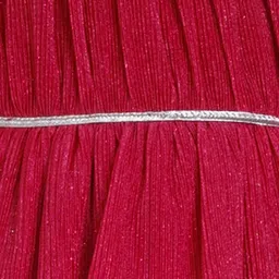 Peppermint Puff Sleeves Fit & Flare Dress image 2