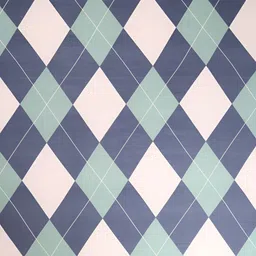 RD TREND Green & Blue Geometric Printed 210 TC Cotton Single Bedsheet with 1 Pillow Covers image 5