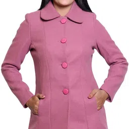 comfy sparrow WOOL BLEND Coat For Women image 1
