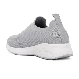 London Rag Women Jafna Knitted Textured Slip-On Sneakers image 4