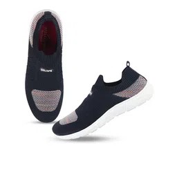 WELCOME Women Colourblocked Round Toe Mesh Slip-On Sneakers image 2