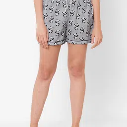 NOIRA Women 2 Printed Lounge Shorts image 3