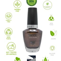 Cuccio Colour Glossy Nail Polish -  Brownie Points 25 Free Formula 13 ml image 3