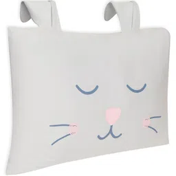 MiArcus Kids White & Blue Printed Pure Cotton Pillows image 3