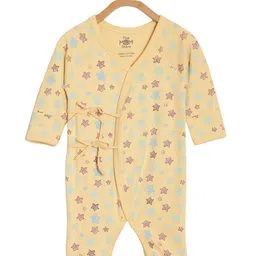 The Mom Store Infants Pack Of 3 Printed Cotton Rompers image 5