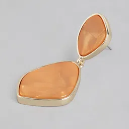 Forever New Gold-Plated Contemporary Drop Earrings image 3