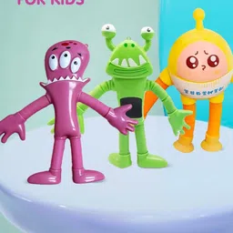 Kidology Set of 3 LED Telescopic Suction Cup Giraffe Toy image 3