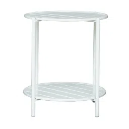 homedfy Sigma Wishbone Table Set with 1 Table and 2 Chairs in Ivory White image 5