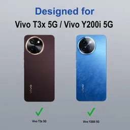 zapcase Back Cover for Vivo T3x 5G image 2