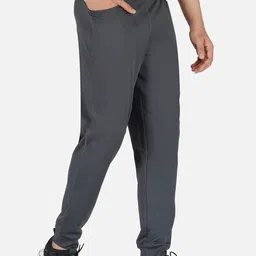 IMPERATIVE Men Grey Solid Stretchable Rapid-Dry Training & Gym Joggers image 2