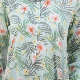 Divena Printed Long Cuffed Sleeves Shirt With Trousers image 3