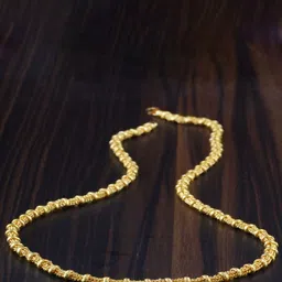 MEENAZ Men Gold-Plated Long Chain image 2