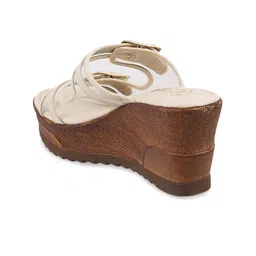 Catwalk Buckled Strap Wedge Heels image 2