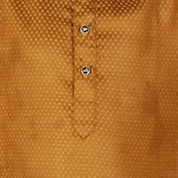 Pro-Ethic STYLE DEVELOPER Boys Olive Green & White Kurta with Pyjamas image 2