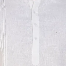 ARRUGA Mandarin Collar Straight Kurta with Pyjamas image 2