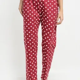 Kanvin Women Pack of 2 Printed Cotton Lounge Pants image 2