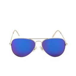 AISLIN Unisex Aviator Sunglasses with UV Protected Lens ES_12783-50-AS-3026-fPRBL-STL-AV image 5