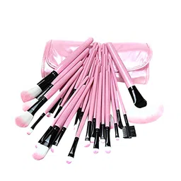 Ronzille Set of 24 Pink Soft Makeup Brushes image 2