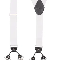 The Tie Hub Men Textured Y Back Suspenders image 2