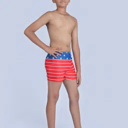 Yellow Bee Boys Printed Swim Shorts image 2