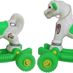 razz bazz OH BABY' by PLASTIC CHETAK HORSE WITH ROCKING FUNCTION,AMAZING COLOR Rideons & Wagons Non Battery Operated Ride On-picture-18