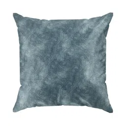 BIGGER FISH Blue & White 5 Pieces Abstract Square Cushion Covers image 3