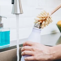 doctorgentle 2,Pcs Baby Brush Set (Multicolor) With Baby Soap Box image 5