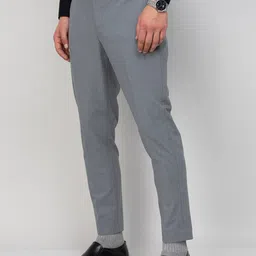CODE by Lifestyle Men Mid-Rise Cotton Formal Trousers image 5