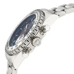 Versace Men Patterned Dial&StainlessSteelBraceletStyleStrapsAnalogue Watch VE9K00324 image 3