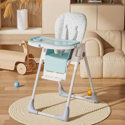 r for rabbit Marshmallow Lite Feeding High Chair for Babies/6 Levels Smart Baby Feeding High Chair/High Chair for Baby Age 0 to 5 Years (Blue)-picture-46
