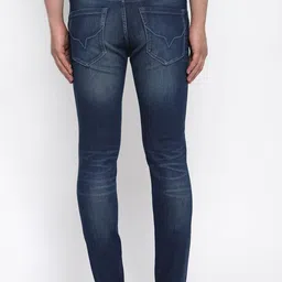 Pepe Jeans Men Vapour Tapered Fit Low-Rise Heavy Fade Stretchable Jeans image 4