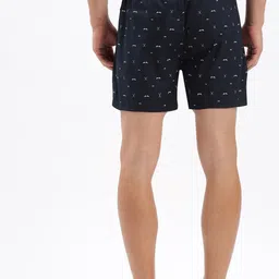 SHOWOFF Printed Slim Fit Boxers 142-4_NavyBlue image 3