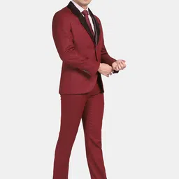 Blackberrys Single Breasted Slim Fit Two Piece Formal Suit image 3