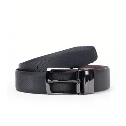 Alvaro Castagnino Men Textured PU Reversible Belt image 5