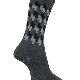 Dollar Socks Men Pack Of 3 Woolen Calf Length Socks image 5