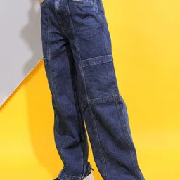 Tokyo Talkies Women Blue Straight Fit Light Fade Jeans image 2