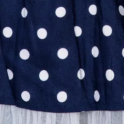Budding Bees Infant Girls Polka Dot Printed A-Line Midi Skirt image 2