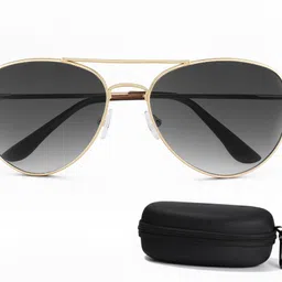 slovic UV Protection Aviator Sunglasses (Free Size)-picture-12