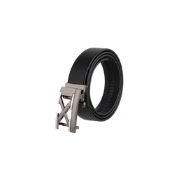 Kastner Men Black Textured Formal Belt image 4