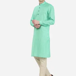 Modi Kurta Textured Straight Kurta image 2