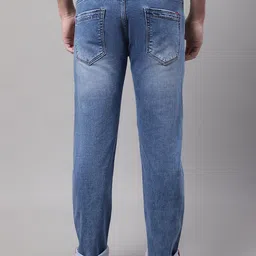 Rodamo Men Mid Rise Heavy Fade Stretchable Cotton Jeans image 3