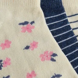 Honey by Pantaloons Women Pack Of 3 Self-Design Ankle-Length Socks image 2