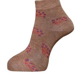 Dollar Socks Women Pack Of 3 Assorted PatternedAnkle-Length Socks image 2