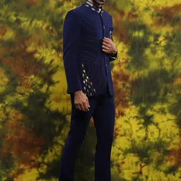 Soniya g 3-Pcs Bandgala Suits Set image 5