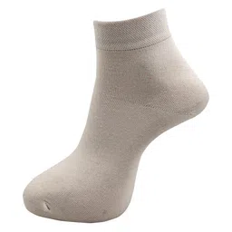 RC. ROYAL CLASS Men Beige Pack Of 5 Ankle Length Socks image 2
