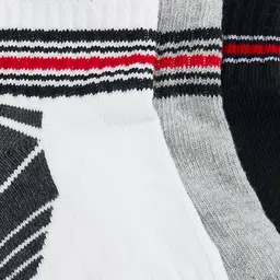 Ajile by Pantaloons Men Pack Of 3 Ankle-Length Patterned Socks image 3