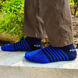 Heelium Men Pack Of 3 Striped Ankle-Length Socks image 5