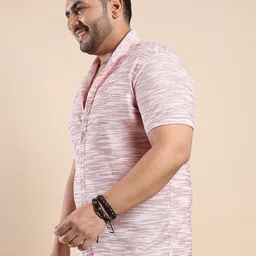 Instafab Plus Size Classic Regular Fit Geometric Printed Casual Shirt image 2