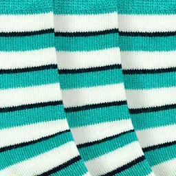 Heelium Men Pack Of 3 Striped Ankle-Length Socks image 2