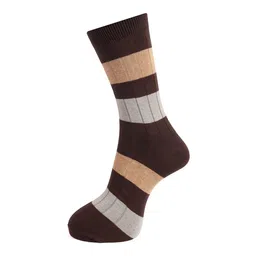 Dollar Socks Men Pack Of 3 Assorted Cotton Above Ankle-Length Socks image 2